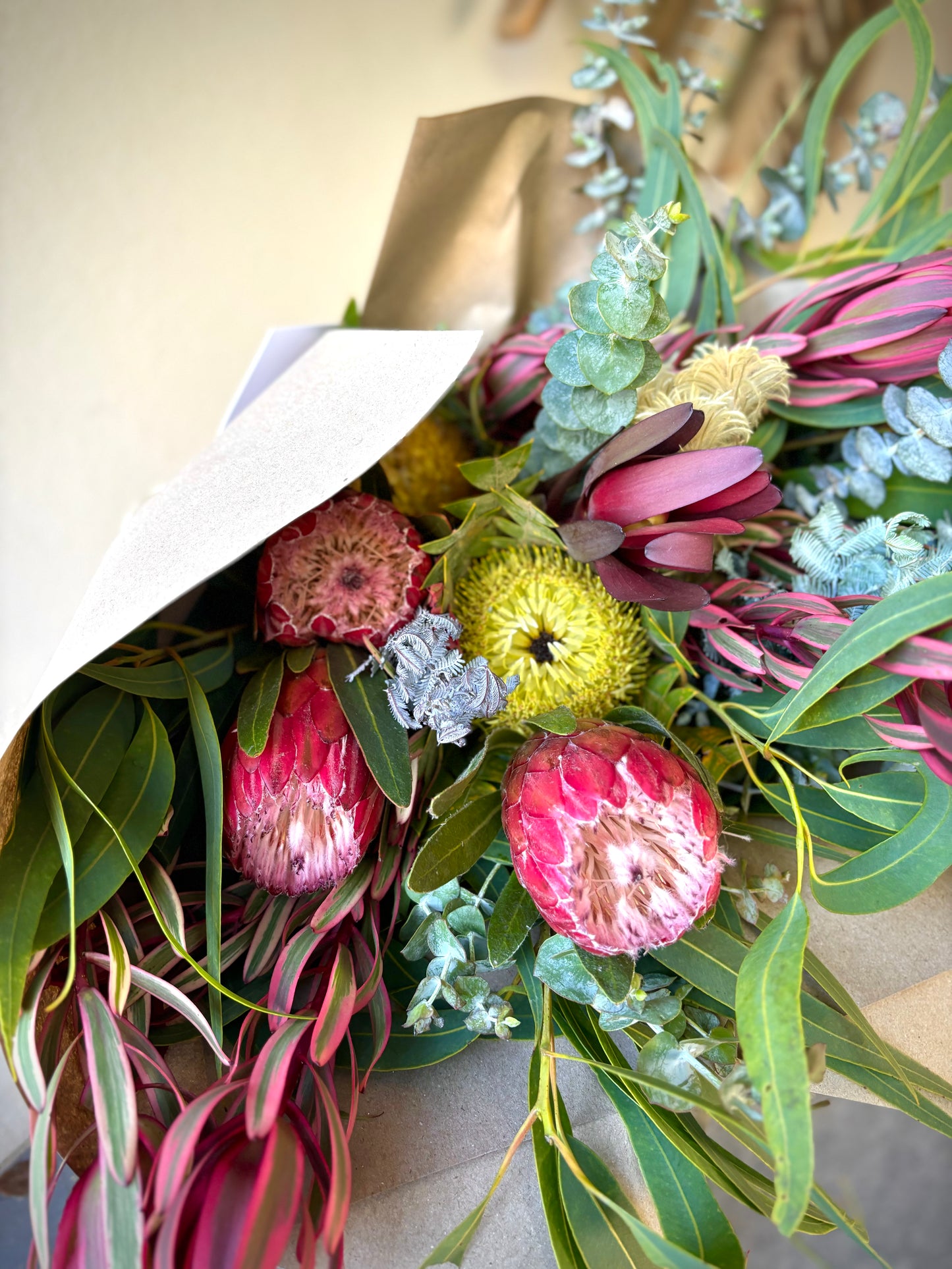 Luxury bouquet with seasonal Native blooms