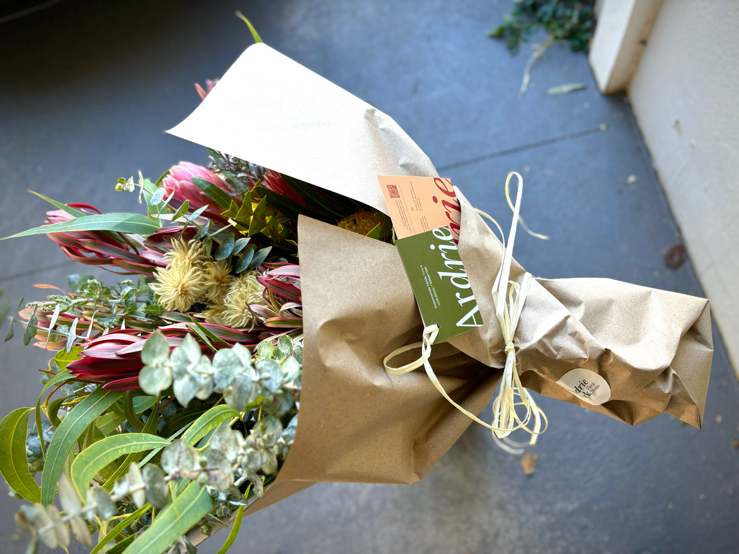 Luxury bouquet with seasonal Native blooms
