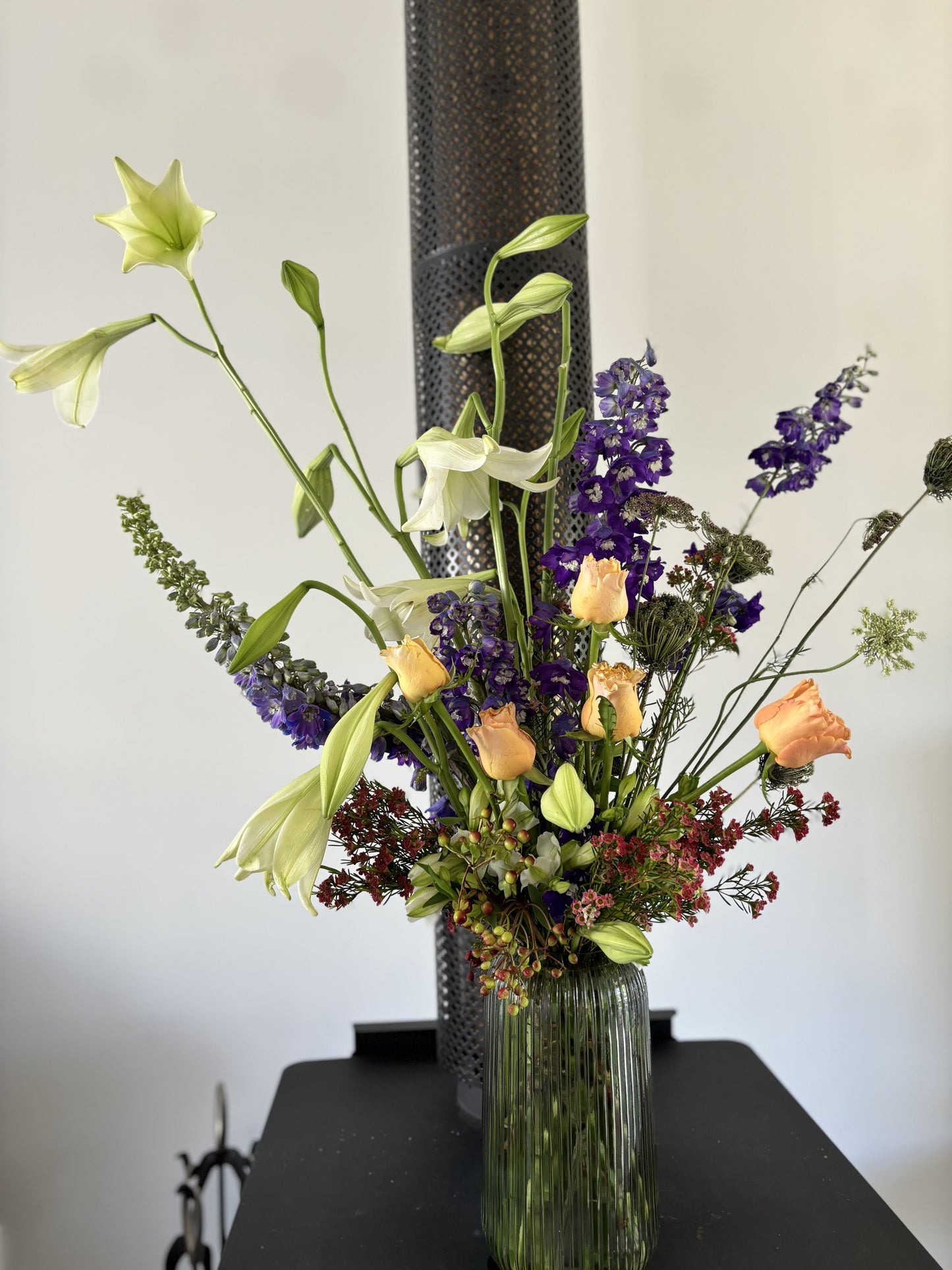 Luxury bouquet with Summer seasonal blooms