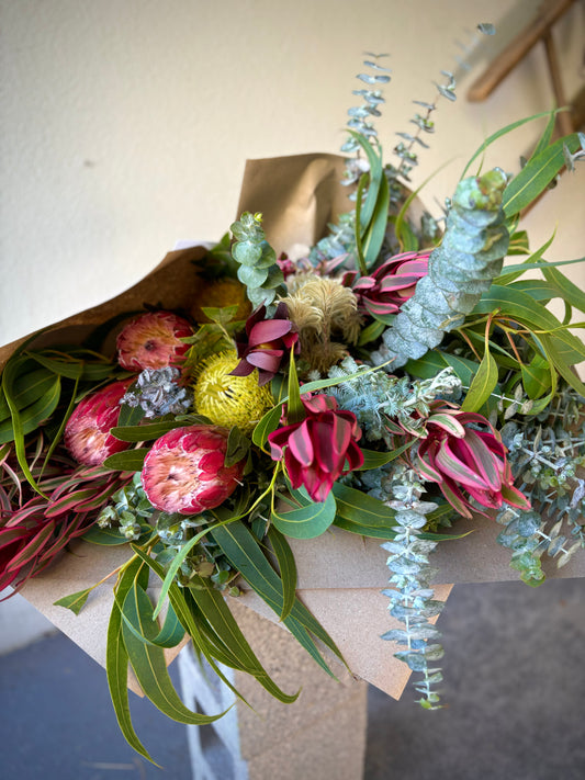 Luxury bouquet with seasonal Native blooms