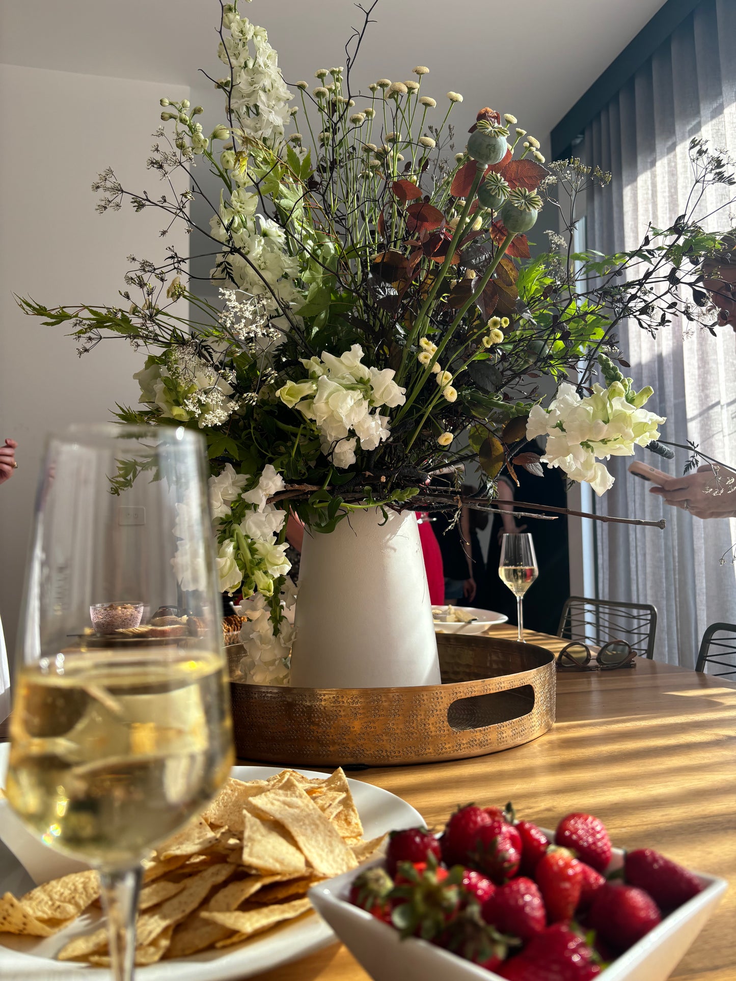 Regular florals / managed with care