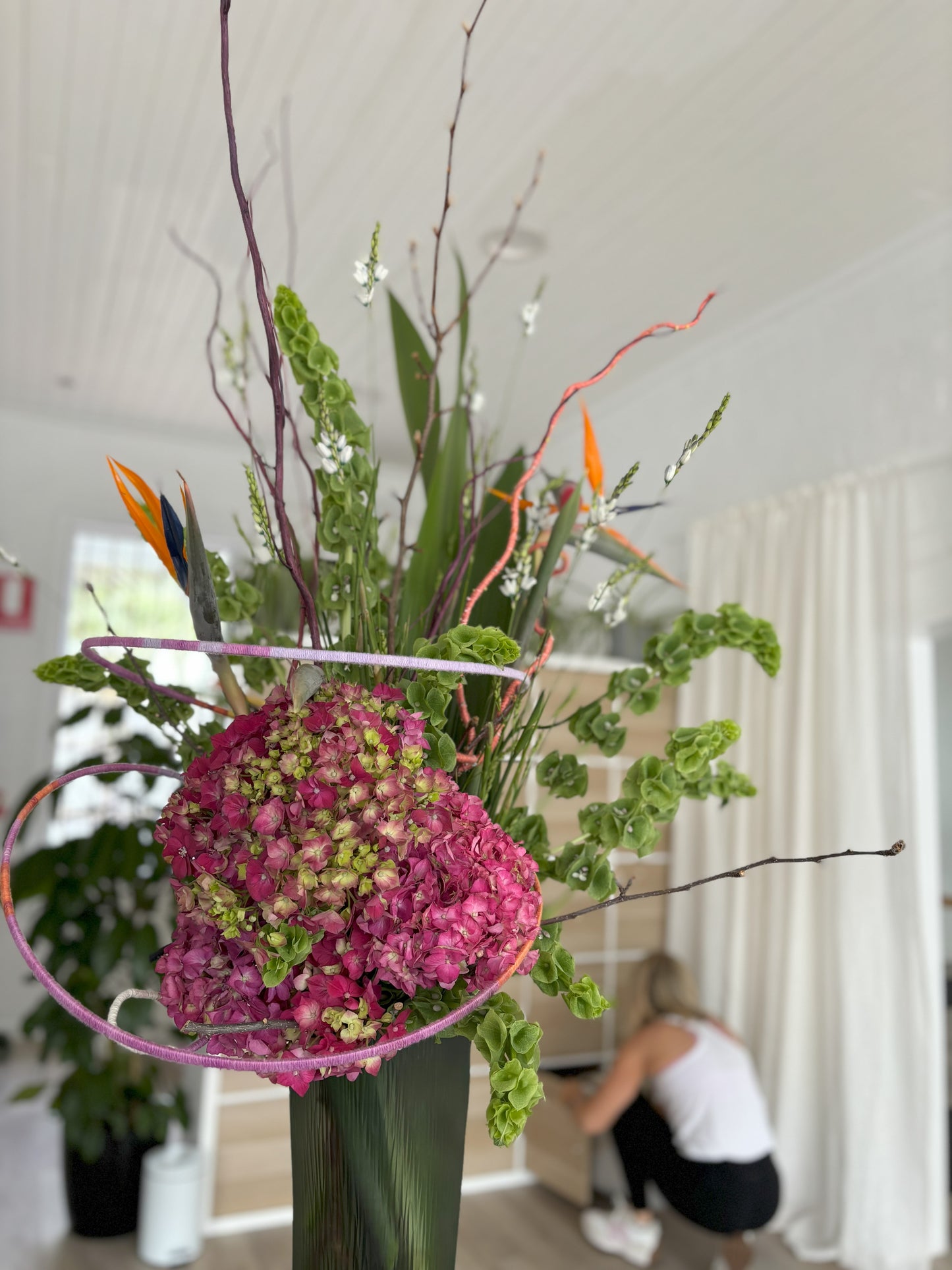 Regular florals / managed with care