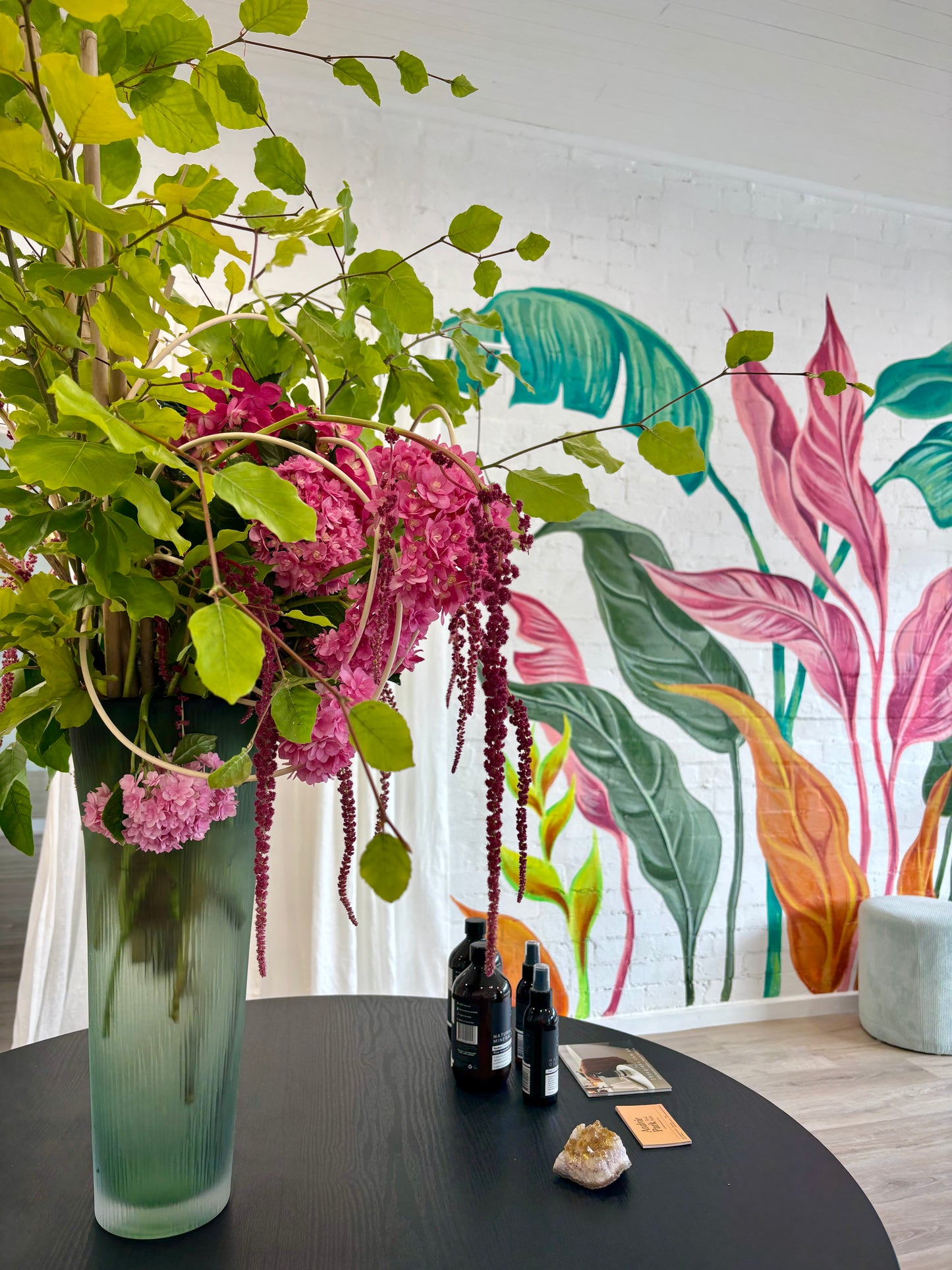 Regular florals / managed with care